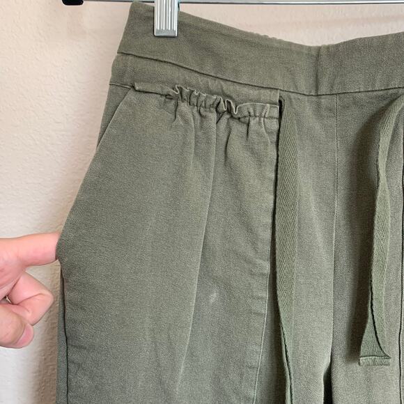 Kinly Green High Waisted Joggers - Picture 5 of 9